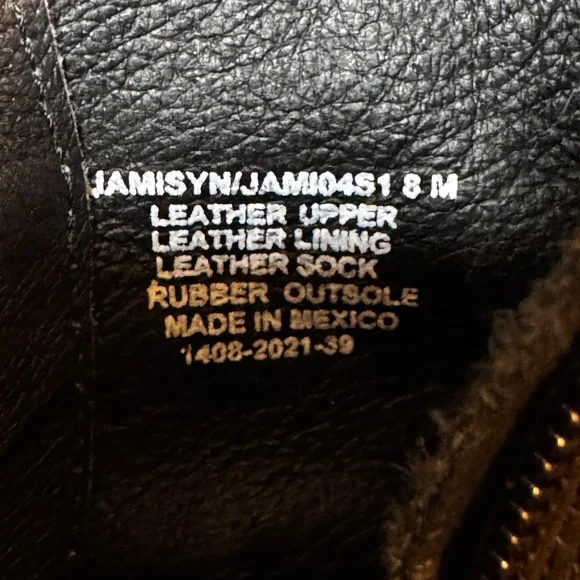 Steve Madden Jamisyn Black Buttery Leather Combat Boots 🥾 - Picture 8 of 10